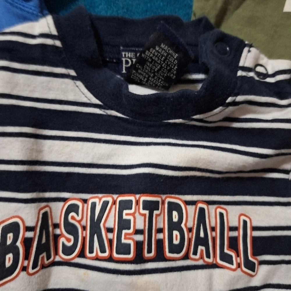Striped Kids Snap Bottom Onesy Shirt - Bundles